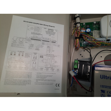 Apsaugos sistema DSC PC1832 H (Prekė su defektu 9903105)
