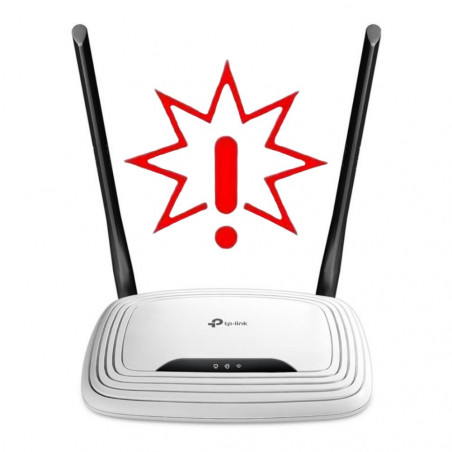 TP-LINK Maršrutizatorius Wi-Fi 2.4GHz 300Mbit/s 4xLAN (Prekė su defektu 9903110)