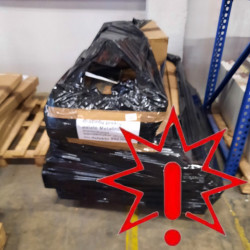Gražintų prekių paletė Metaliniai surenkami sandėliukai (Prekė su defektu 9903084)