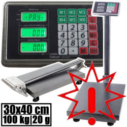 Platforminės svarstyklės 1001BSFM (Prekė su defektu 9903090)