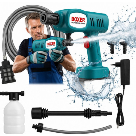 Akumuliatorinis aukšto slėgio plovimo įrenginys BOXER BX7011E 180 W