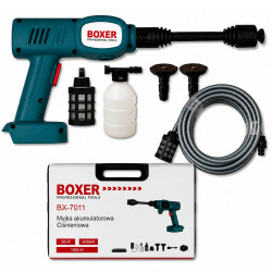 Akumuliatorinis aukšto slėgio plovimo įrenginys BOXER BX7011E 180 W