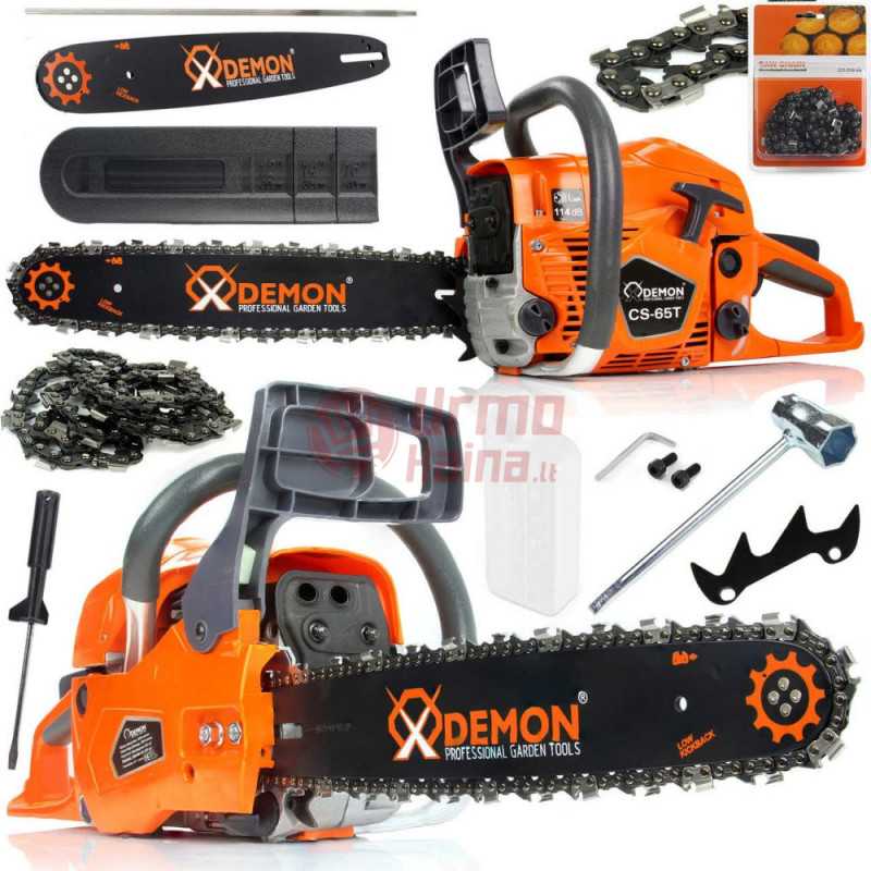 Benzininis grandininis pjūklas DEMON CS-65T
