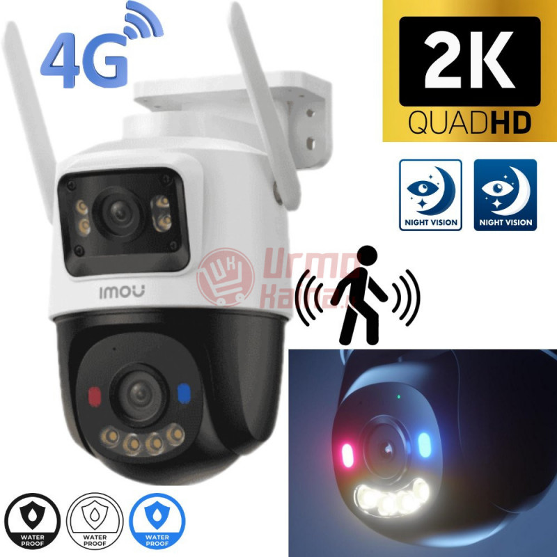 IP stebėjimo kamera IMOU Cruiser Dual 2C 4G su dviguba kamera 6MP