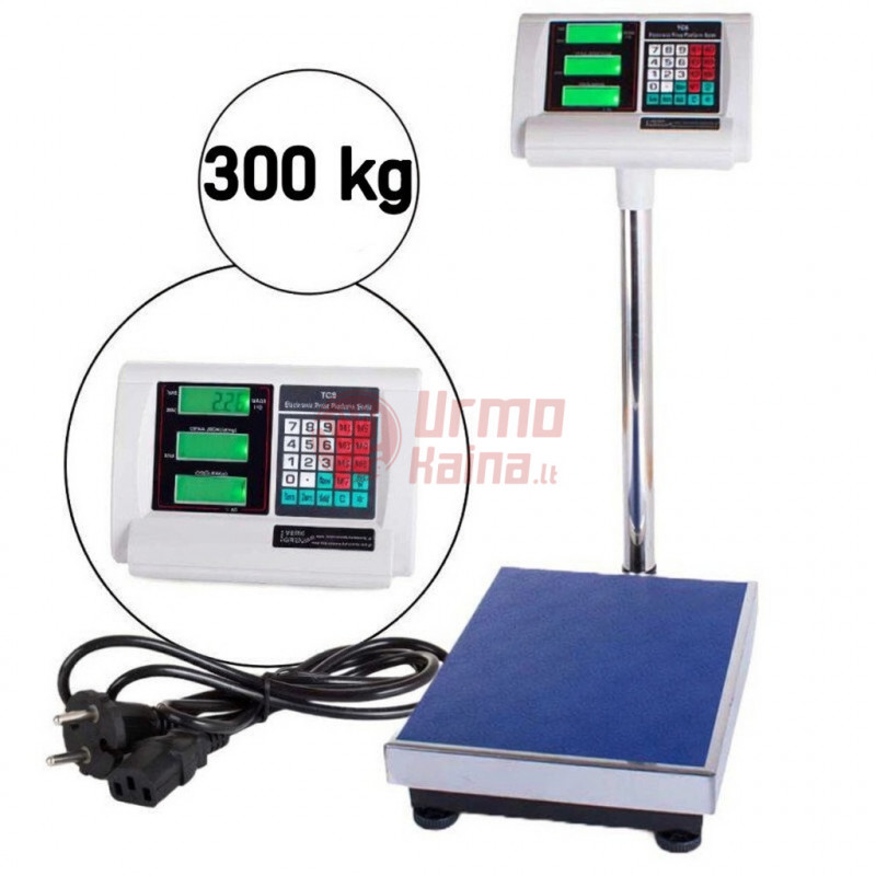 Platforminės svarstyklės 3002BM (300 kg, 50x40)