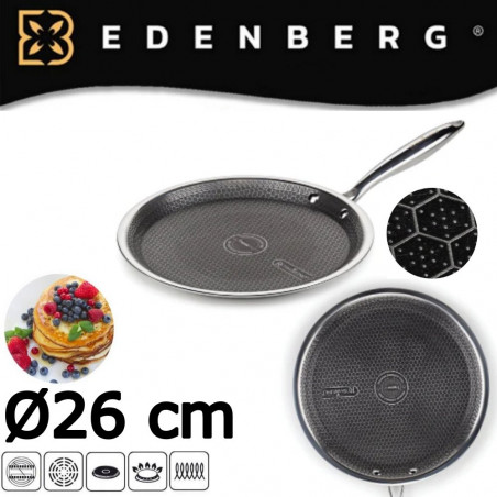 EDENBERG blynų keptuvė 24 cm EB-7673