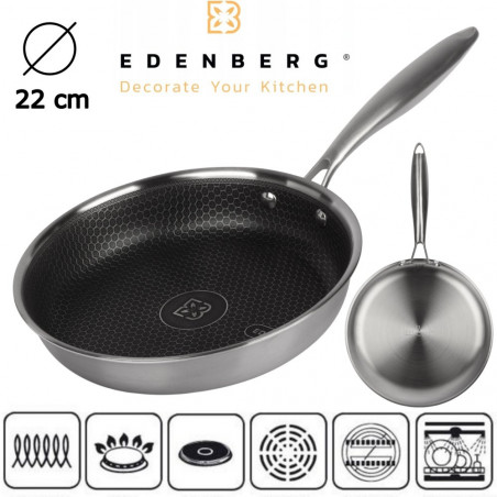 EDENBERG keptuvė 22 cm EB-6921