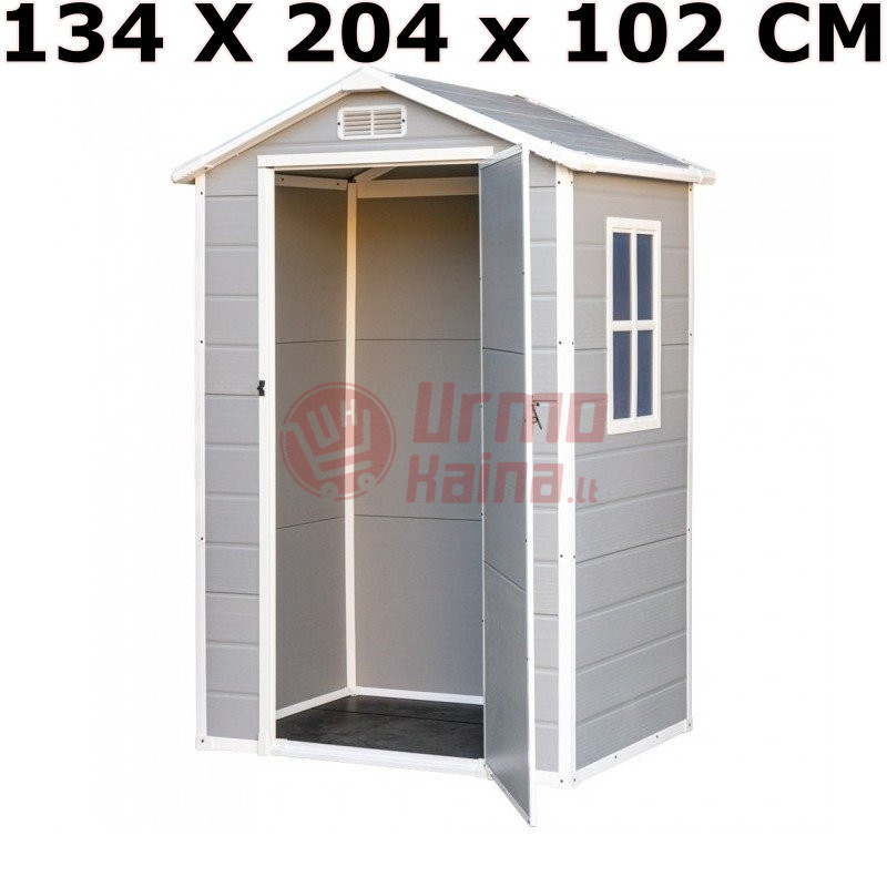 SURENKAMAS PLASTIKINIS SANDĖLIUKAS „HESLER 4434“ 134X102 CM