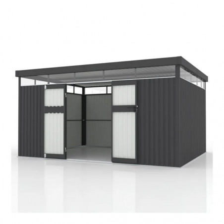 METALINIS SURENKAMAS SANDĖLIUKAS "LUZERN-XXL" 396 x 294 x 200 cm 12m²