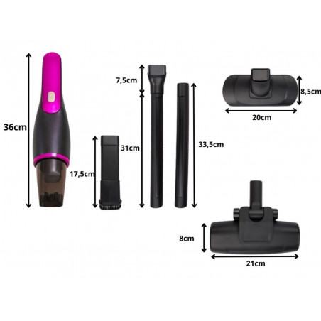 Belaidis dulkių siurblys 100W VE01