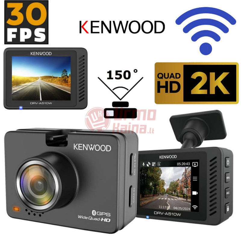 Vaizdo registratorius KENWOOD DRV-A510W