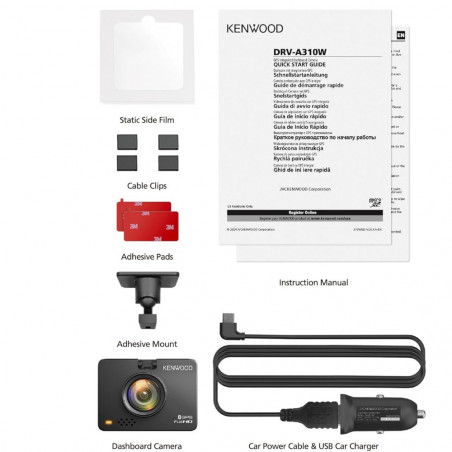 Vaizdo registratorius KENWOOD DRV-A610W