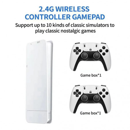 Žaidimų konsolė GAME STICK PRO 4K, baltas