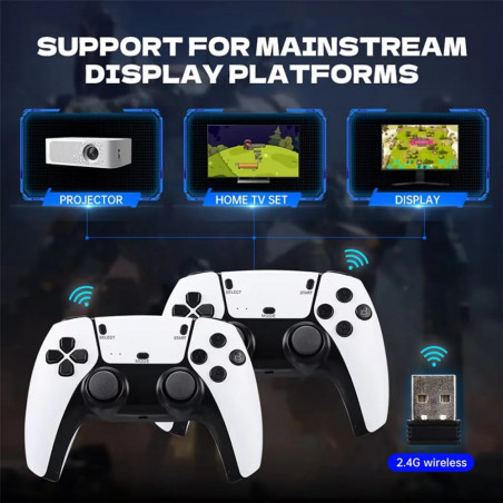 Žaidimų konsolė GAME STICK PRO 4K, baltas