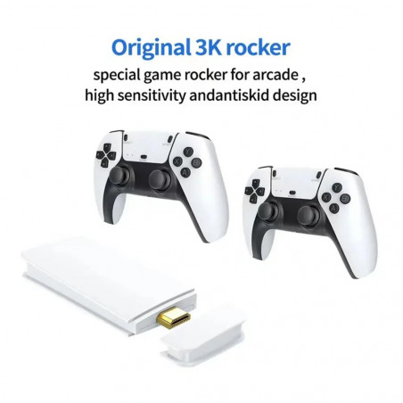Žaidimų konsolė GAME STICK PRO 4K, baltas