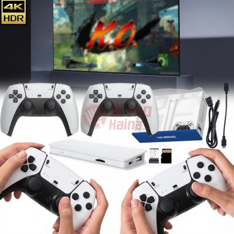 Žaidimų konsolė GAME STICK PRO 4K, baltas