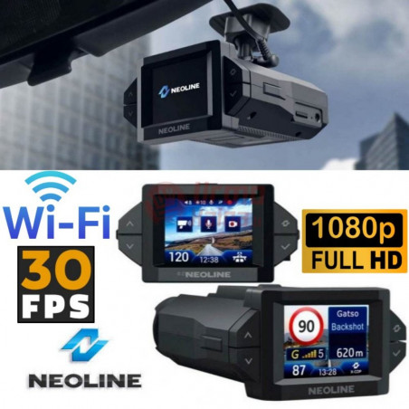 Vaizdo registratorius - Radaro detektorius Neoline Expert Wi-fi
