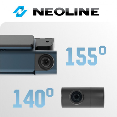 Vaizdo registratorius Neoline Pulse Dual 4K, 4G su GPS