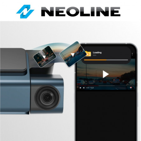 Vaizdo registratorius Neoline Pulse Dual 4K, 4G su GPS