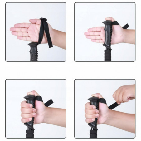 Šiaurietiško ėjimo lazdos RF01, 63-130 cm