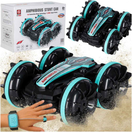 Radijo bangomis valdomas automobilis Amphibious
