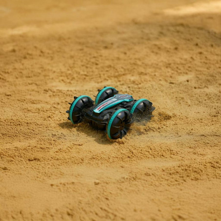 Radijo bangomis valdomas automobilis Amphibious