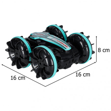Radijo bangomis valdomas automobilis Amphibious
