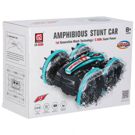 Radijo bangomis valdomas automobilis Amphibious