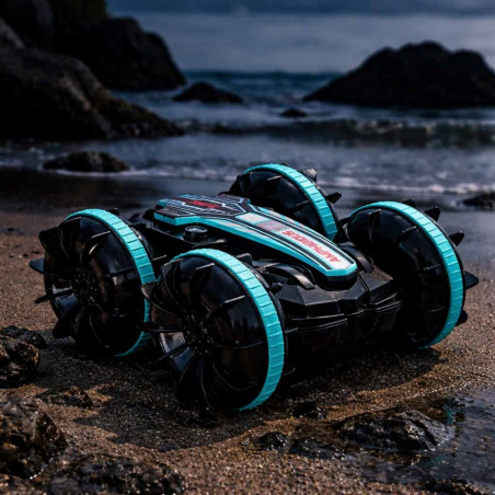 Radijo bangomis valdomas automobilis Amphibious