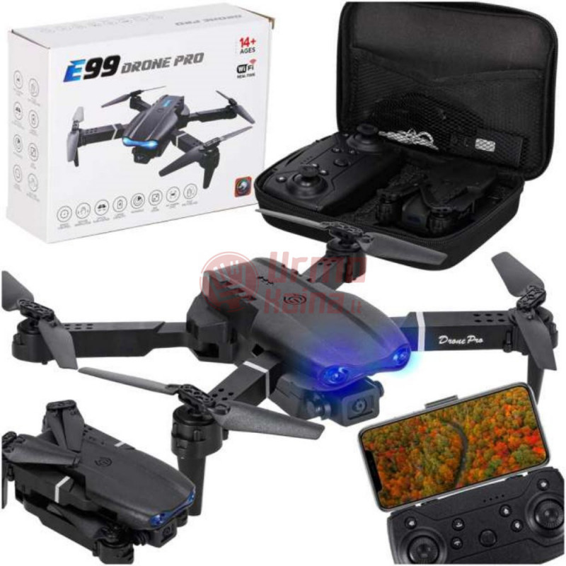 Dronas E99 Pro su kamera, Wi-Fi, 720P