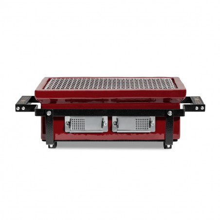 Hibachi EVO stalo grilis, stačiakampis, Royal Red