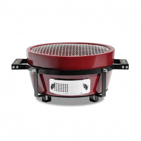 Hibachi EVO stalo grilis, apvalus, Royal Red