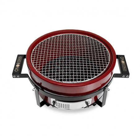 Hibachi EVO stalo grilis, apvalus, Royal Red