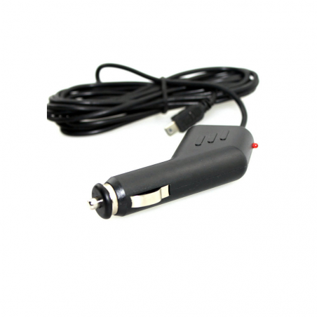 Automobilinis įkroviklis mini USB 12 - 24V