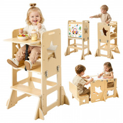 Montessori stalo ir kėdės...
