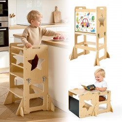 Montessori stalo ir kėdės...
