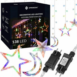 LED žvaigždžių užuolaida,...