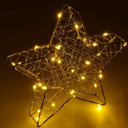 LED vitražo žvaigždė, 30...