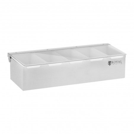 Nerūdijančio plieno / PP marmitas - 5 x 450 ml