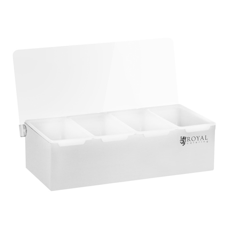 Nerūdijančio plieno / PP marmitas - 4 x 450 ml Nerūdijančio plieno / PP marmitas - 4 x 450 ml