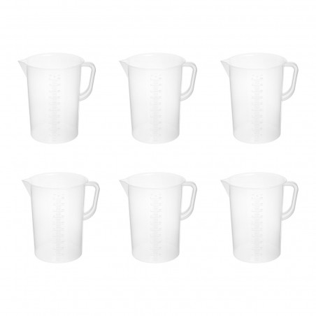 Laboratorinė stiklinė - 5000 ml - 6 vnt. - SBS-LA-17