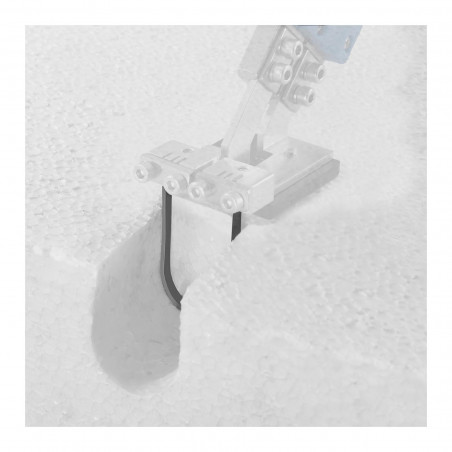 Griovelių ašmenys polistirenui - 34 mm STYRO GROOVE PBT34