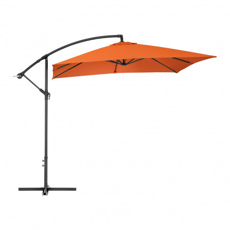 Sodo skėtis - 250x250 cm - oranžinis - UNI-UMBRELLA-SQ250OR