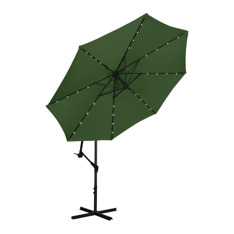 Sodo skėtis su LED UNI_UMBRELLA_R300GRL