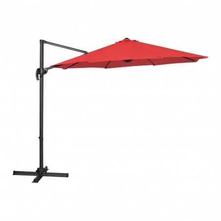 Sodo skėtis - 300 cm - raudonas - UNI_UMBRELLA_2R300RE