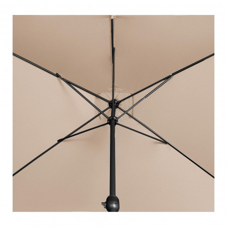 Stovintis sodo skėtis - 200 x 300 cm - kreminis