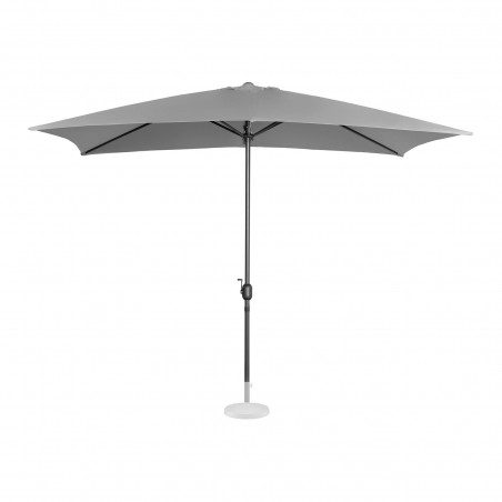 Stovintis sodo skėtis - 200 x 300 cm - tamsiai pilkas
