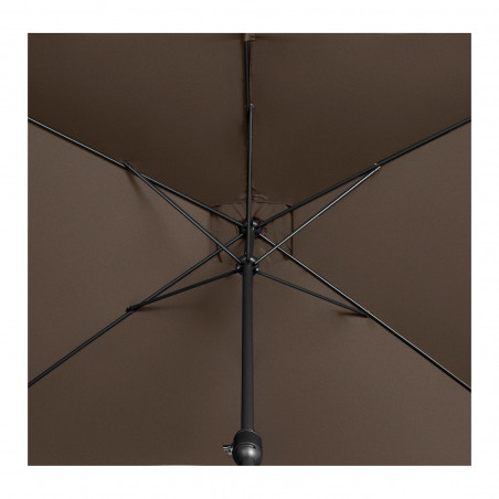 Sodo skėtis - 200x300 cm - rudas UNI-UMBRELLA-SQ2030BR