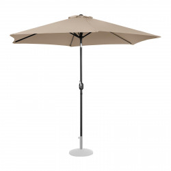 Sodo skėtis - 300 cm - kreminis
