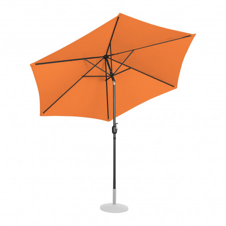 Stovintis sodo skėtis - 300 cm - oranžinis